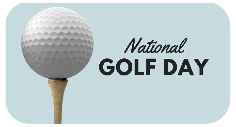 National Golf Day v3 Digital Art by Robert Banach National Golf Day v3 Digital Art by Robert Banach