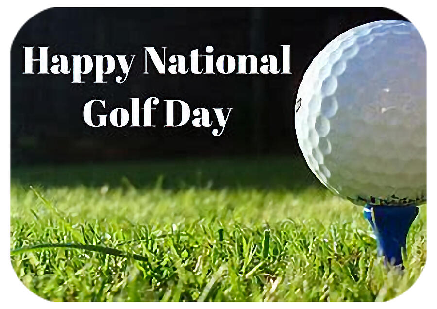National Golf Day v6 Digital Art by Robert Banach National Golf Day v6 Digital Art by Robert Banach