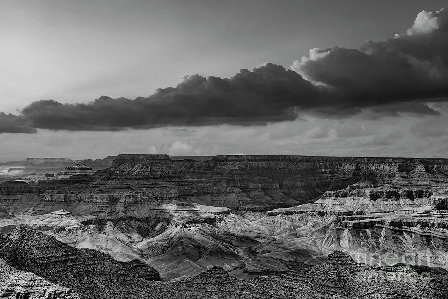 National Park Grand Canyon Black White Photograph by Chuck Kuhn - Fine ...