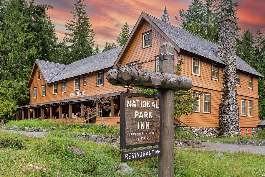 National Park Inn - Mt Rainier Photograph