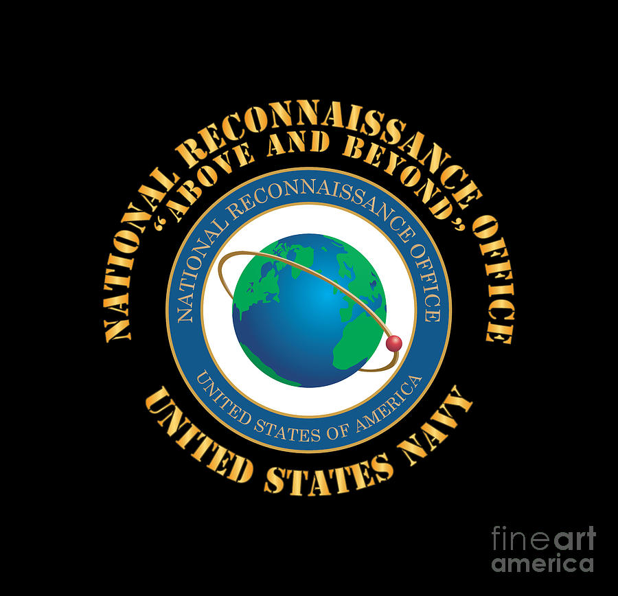 National Reconnaissance Office NRO X 300 Digital Art By Tom Adkins ...