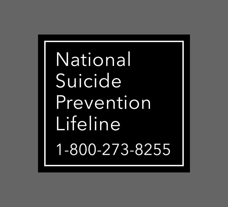 National Suicide Prevention Lifeline Phone Painting by Mason Graham ...