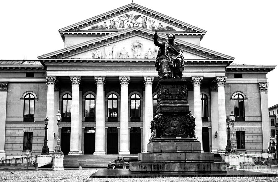 National Theatre in Munich Germany Photograph by John Rizzuto