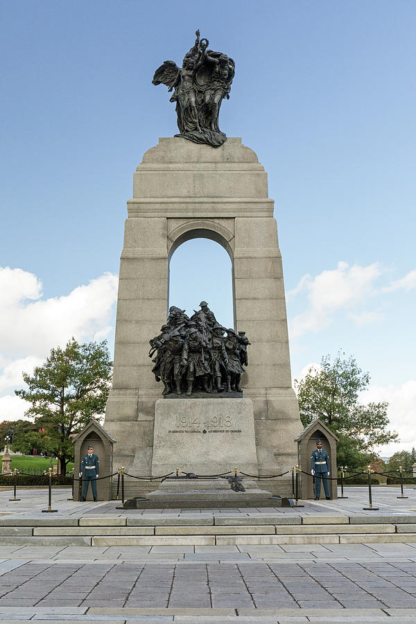 National War Memorial in Ottawa Photograph by Michael Russell