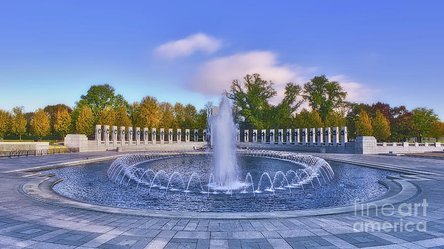National World War II Memorial Photograph by Jerry Fornarotto