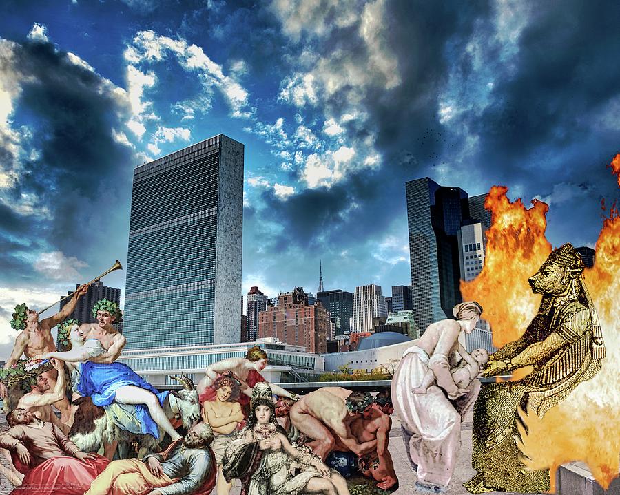 Nations United Digital Art by Norman Brule