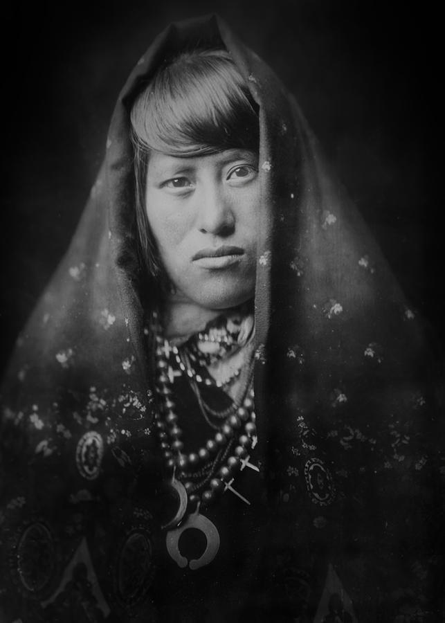 Native 1905 Acoma Woman Digital Art By Morein Mahoney Fine Art America 