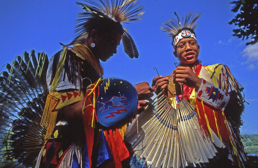 Native American Elaborate Dress Photograph