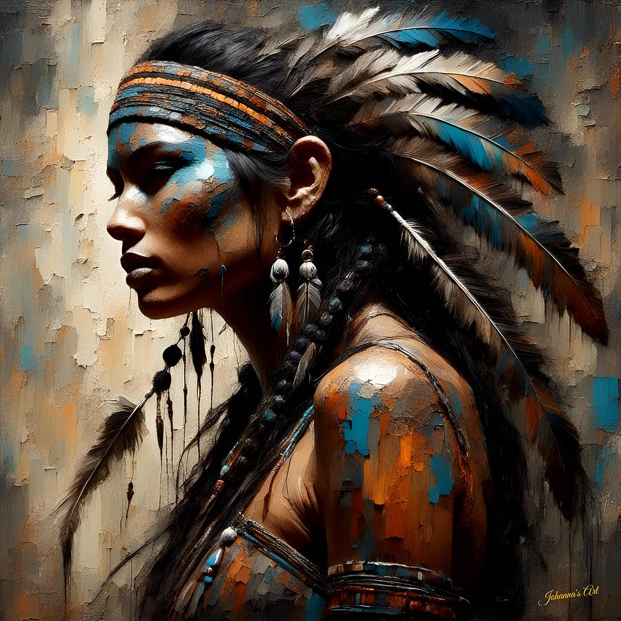 Native American Heritage 12 Digital Art by Johanna's Art Creations ...