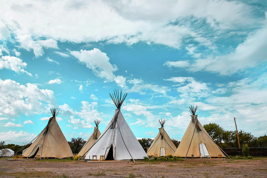 Native American Indian Tee Pee Photograph by Running Brook Galleries ...