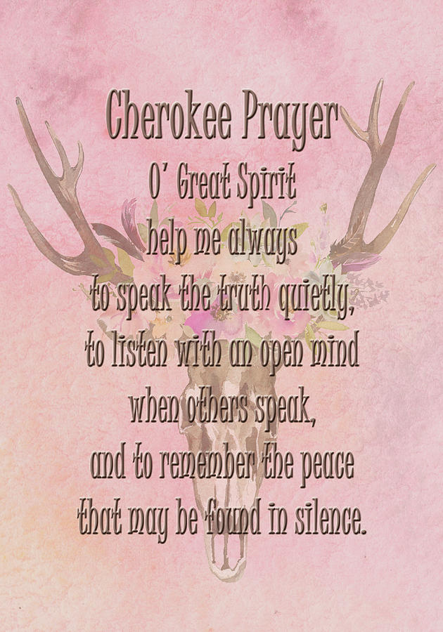 Native American Prayer Digital Art by HH Photography of Florida