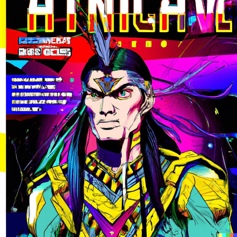 Native American Superhero #2 Digital Art by AI X Art - Fine Art America