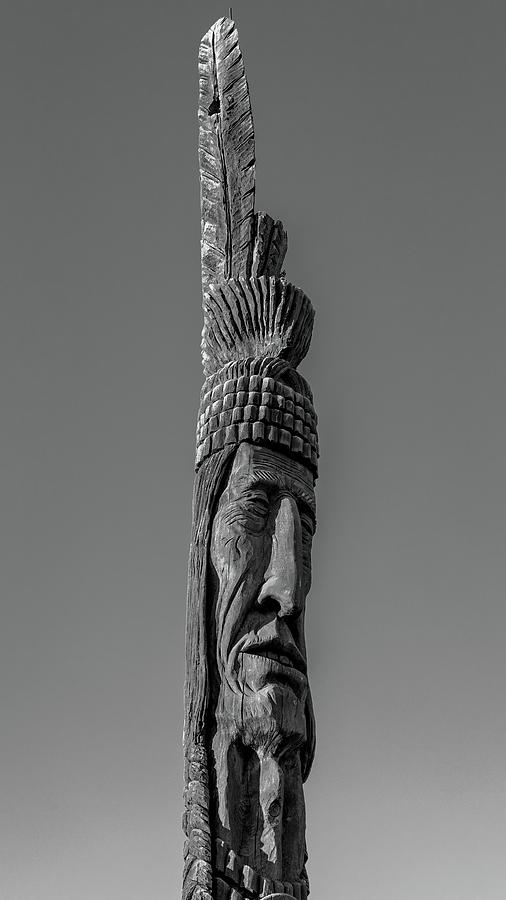 Native Man Photograph by William Bretton
