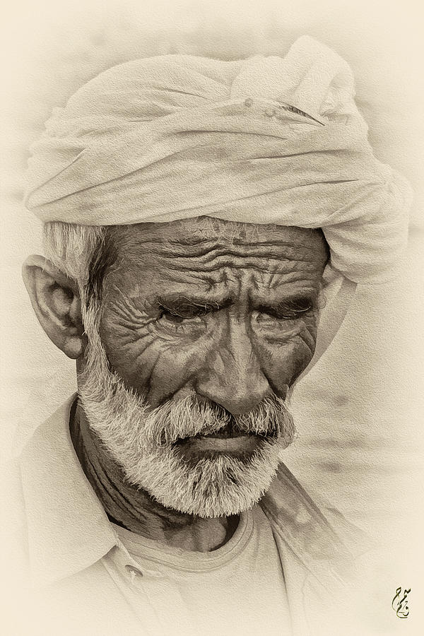 Native peasant Photograph by Syed Muhammad Munir ul Haq