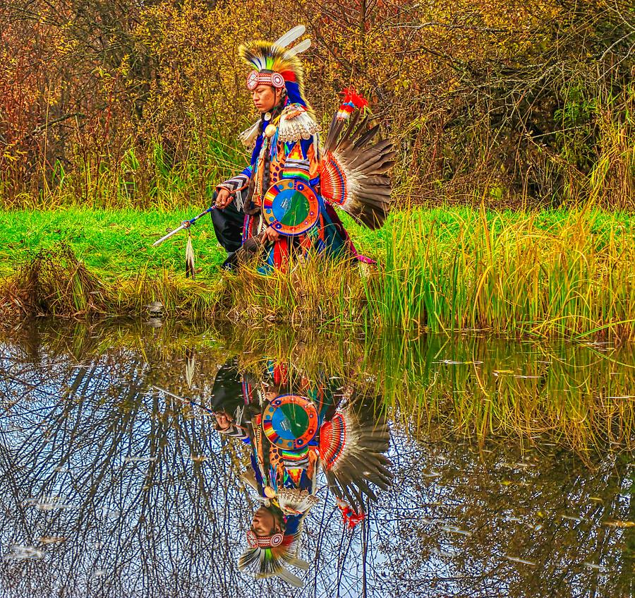 Native Reflection Photograph by Dana Foreman Fine Art America