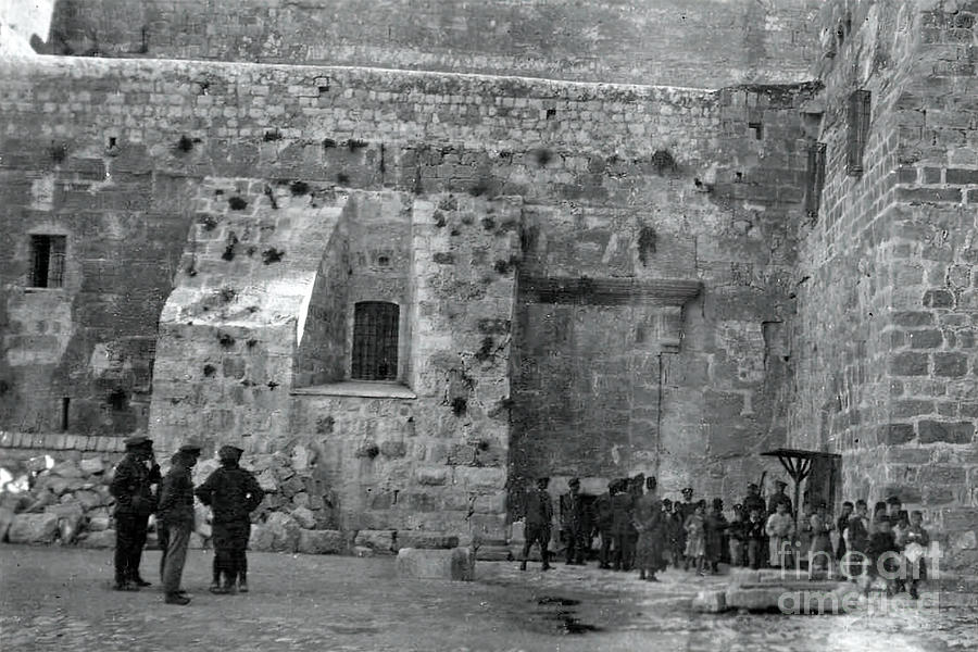 Nativity Church in 1917 Photograph by Munir Alawi