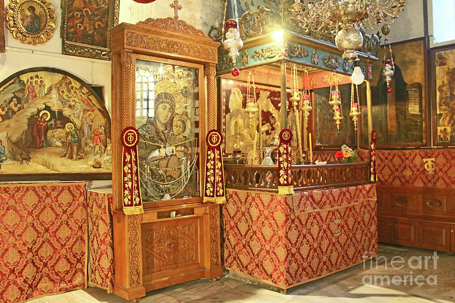Nativity Church Orthodox Section Photograph by Munir Alawi