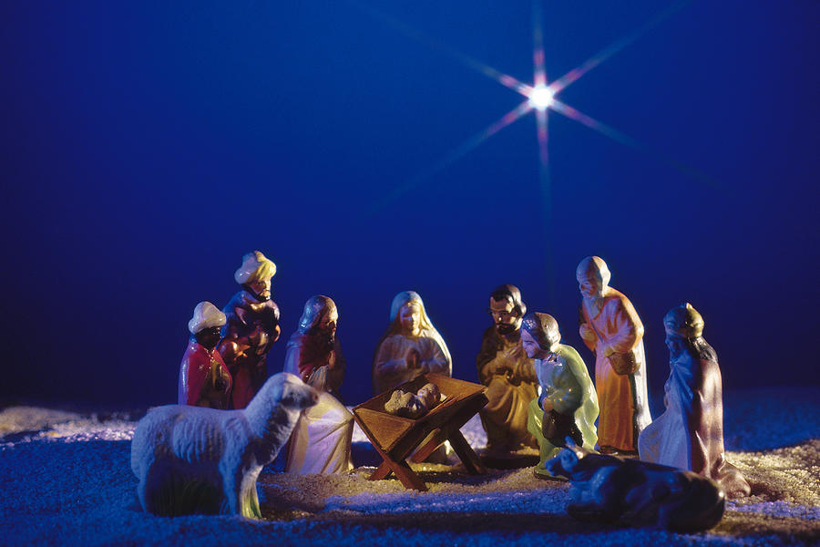 Nativity scene Photograph by Comstock