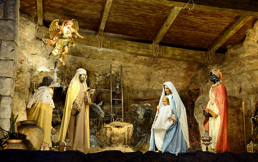 Nativity Scene Photograph by PaoloGaetano