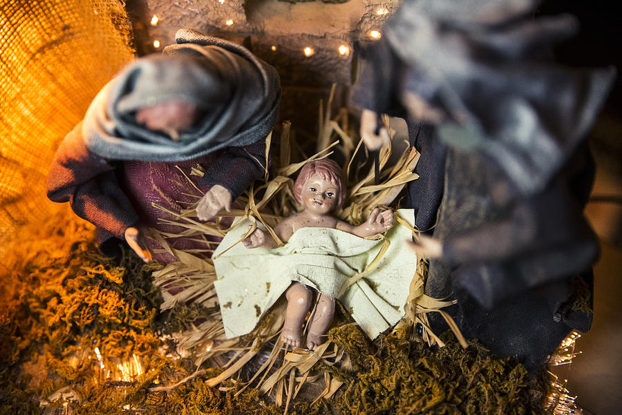 Nativity Scene Photograph by Seb Higgins