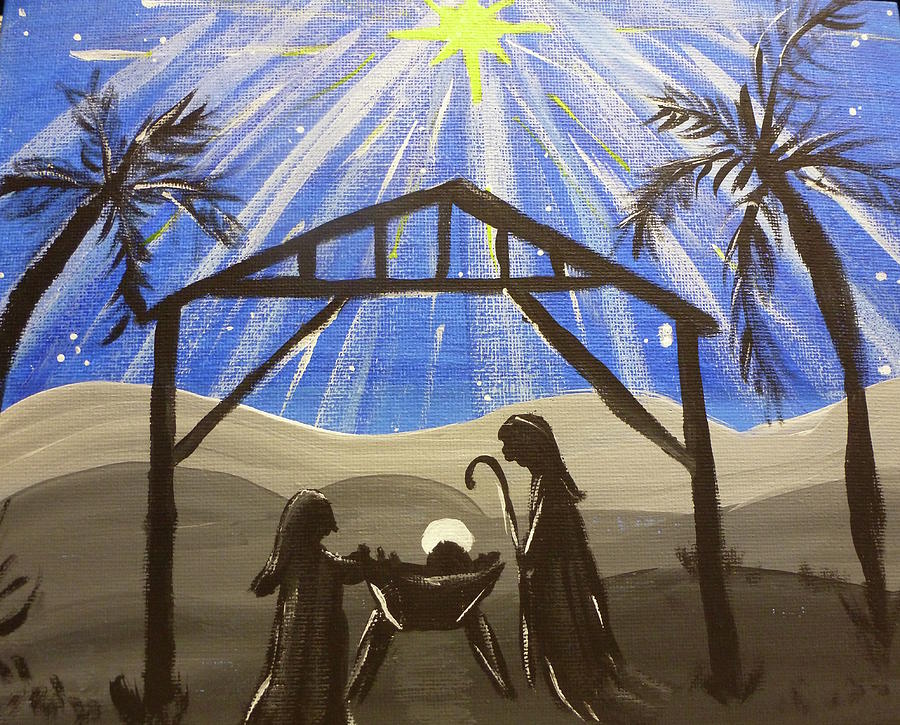 Nativity Painting by Sue Doucette - Fine Art America