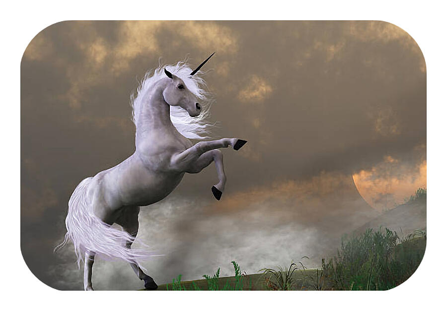 Natl Unicorn Day v3 Digital Art by Robert Banach Natl Unicorn Day v3 Digital Art by Robert Banach