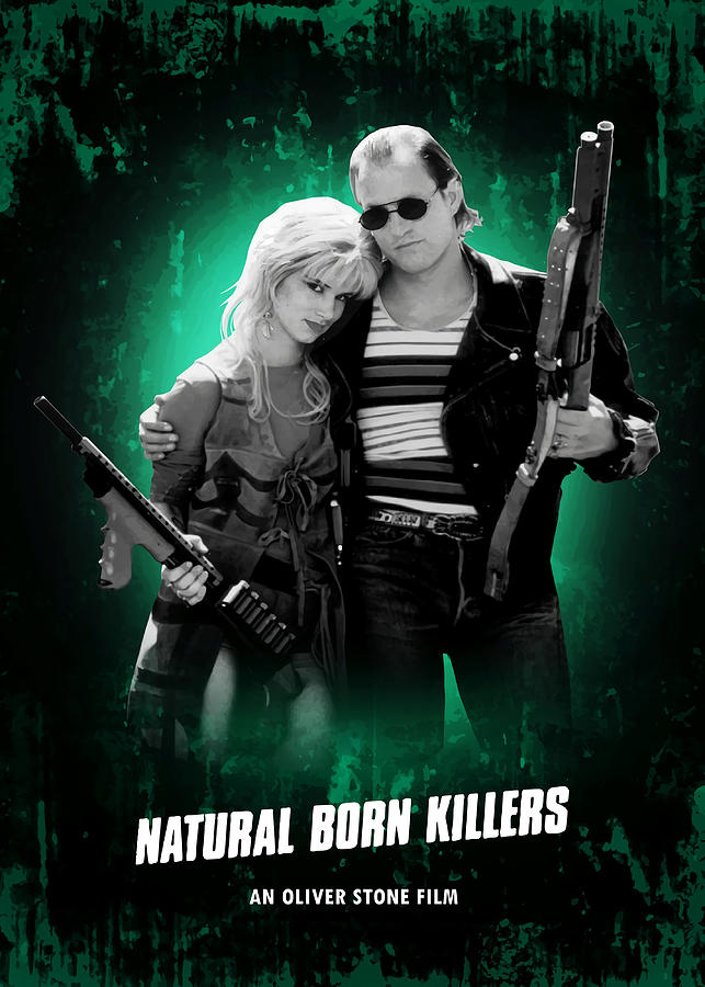 Natural Born Killers Poster Nostalgia Painting By Bailey Watson 