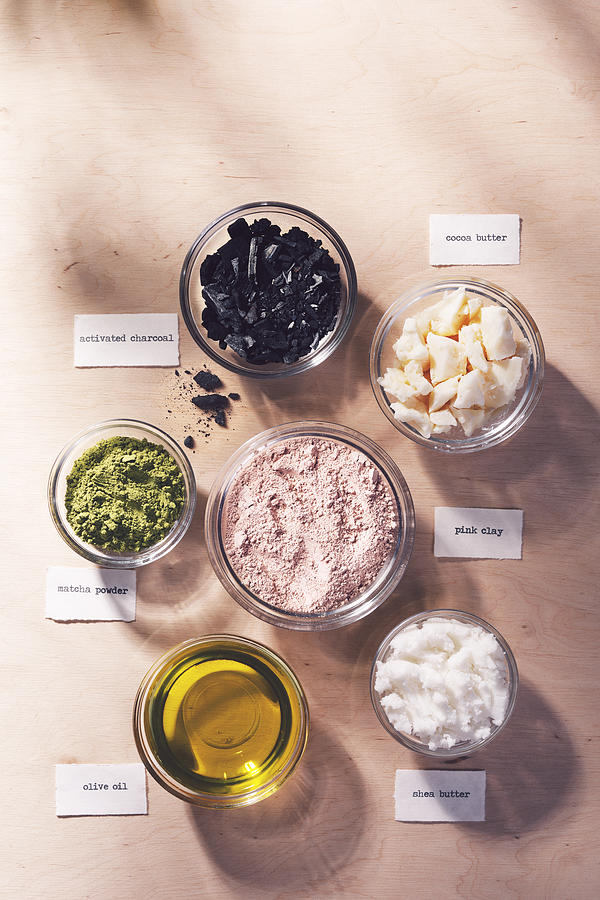 Natural Cosmetics Ingredients Photograph by Ivan Bajic