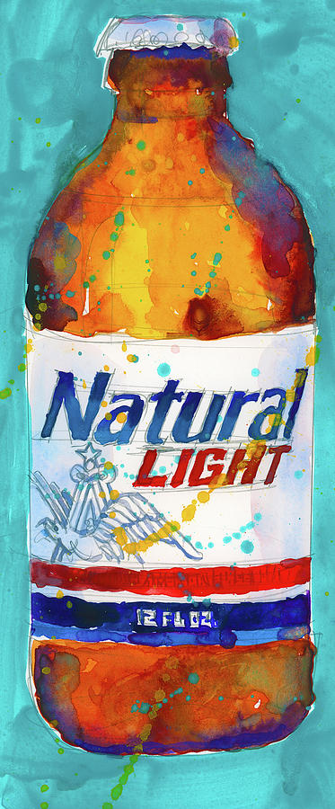 Natural Light Beer Painting