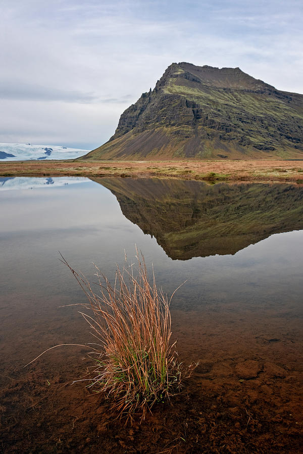 Natural Reflection Iceland Photograph by Catherine Reading