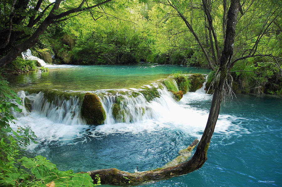 Natural swimming pool Photograph by Corrado Caruso - Fine Art America