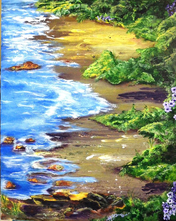 Nature Untouched Painting by Evi Green