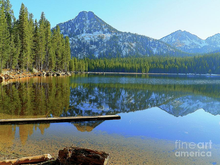 Mountain Photograph - Natures Exhibit At The End Of The Day, Anthony Lake by Art Sandi