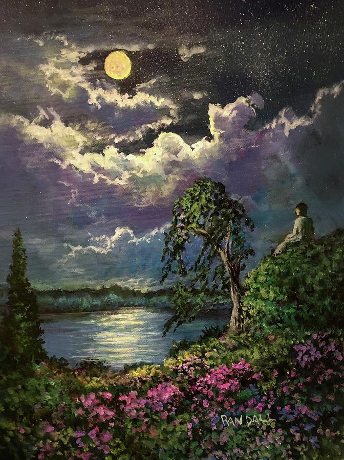 Natures Observatory Painting by Rand Burns