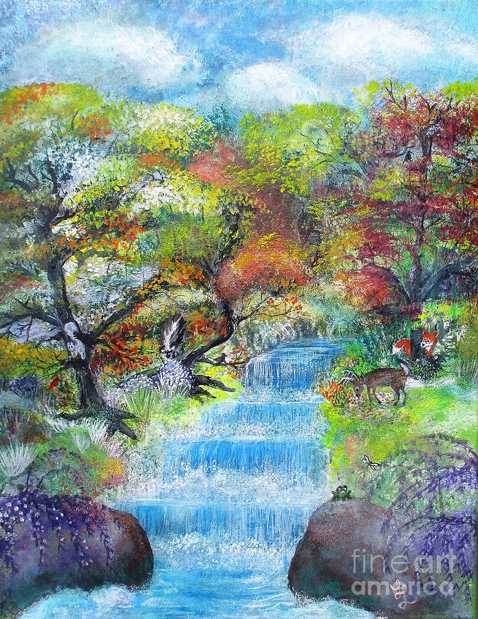 Download Nature's Season of Color Painting by L Raizel Lane