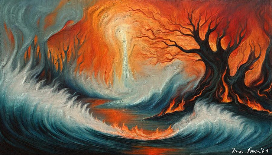 Natures Wrath Digital Art by Rein Nomm Natures Wrath Digital Art by Rein Nomm