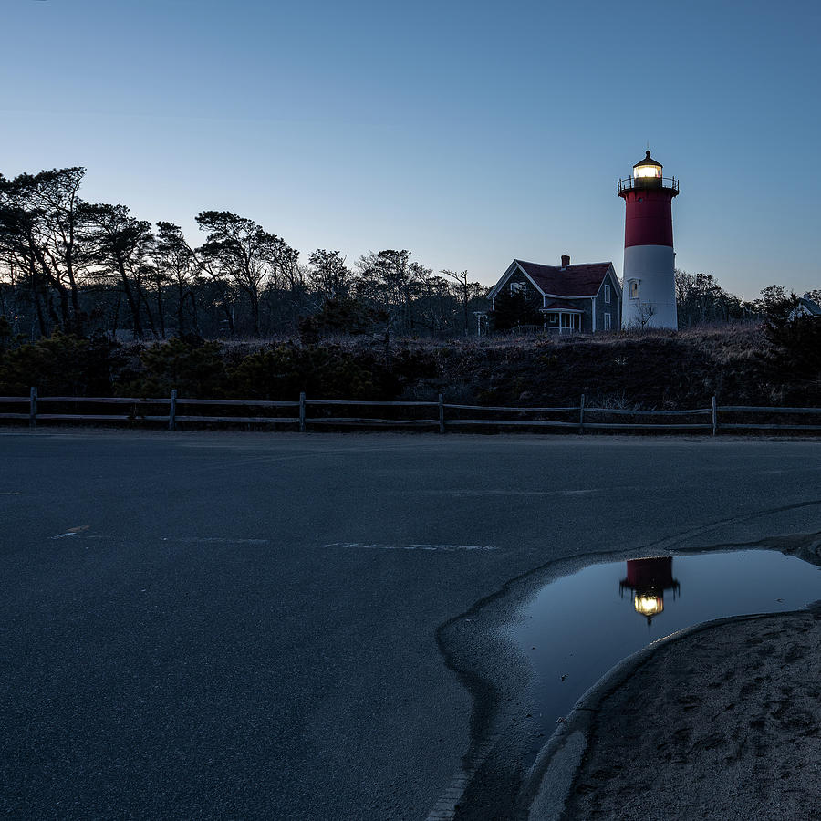 Nauset Light at Dawn Photograph by Kyle Lee