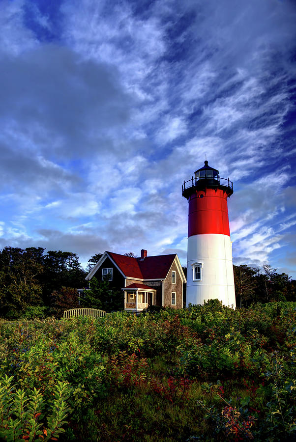 Nauset Lighthouse Photograph by Jean Hutchison