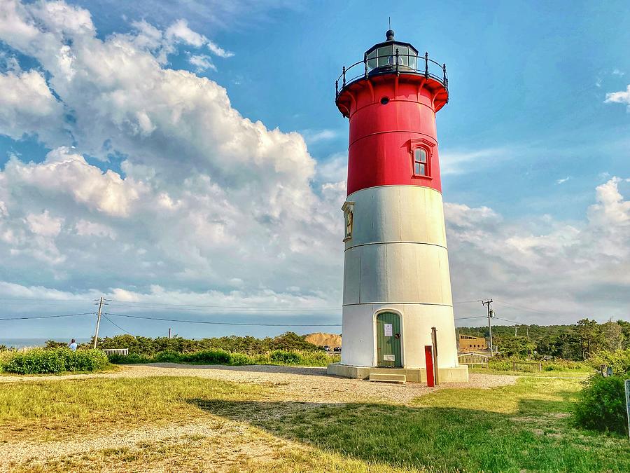Nauset Lighthouse  Photograph by Monika Salvan