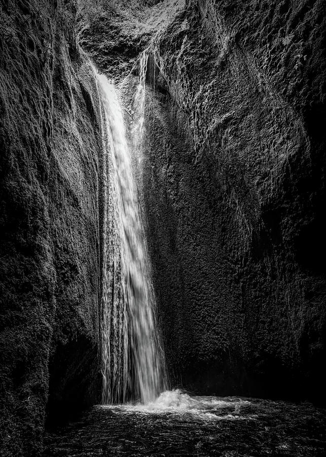 Nauthusagil Waterfall - Iceland Photograph by Stephen Stookey