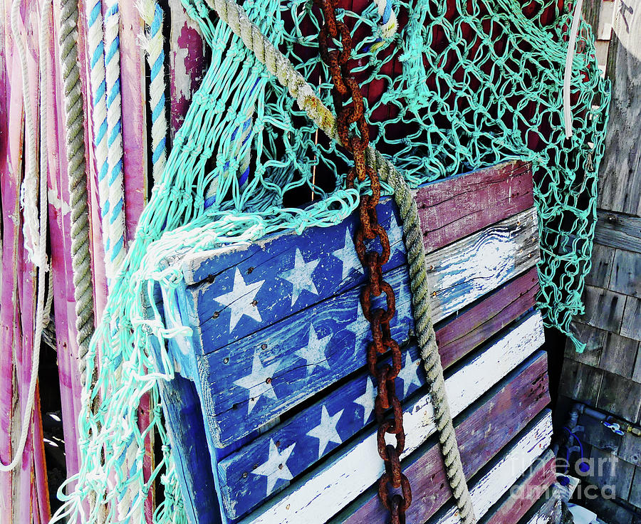 Nautical Accessories Well Used Photograph by Sharon Williams Eng