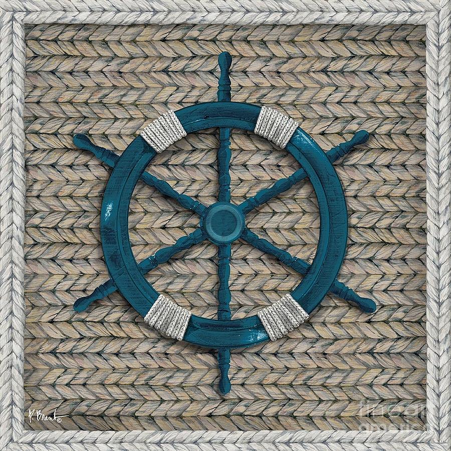Rope Painting - Nautical Basketweave I by Paul Brent