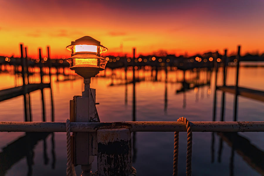 Nautical Dusk Photograph by Roxanne Collins Fine Art America