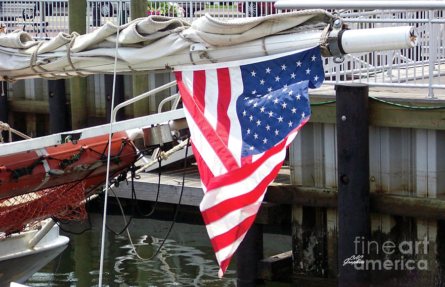 Nautical Flag Photograph by CAC Graphics