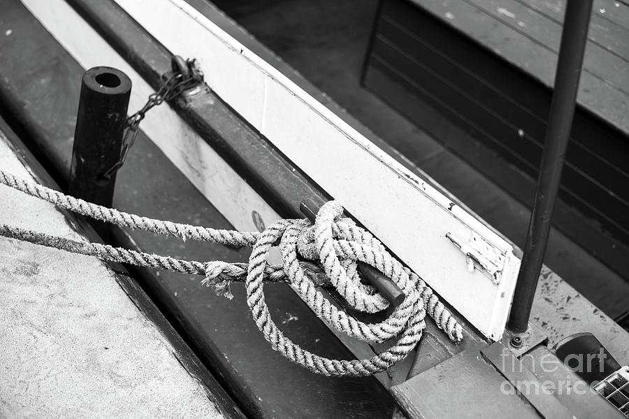 Nautical Knot in Hamburg Photograph by John Rizzuto