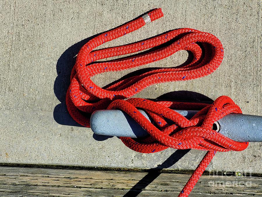 Nautical Rope Photograph by Norma Appleton