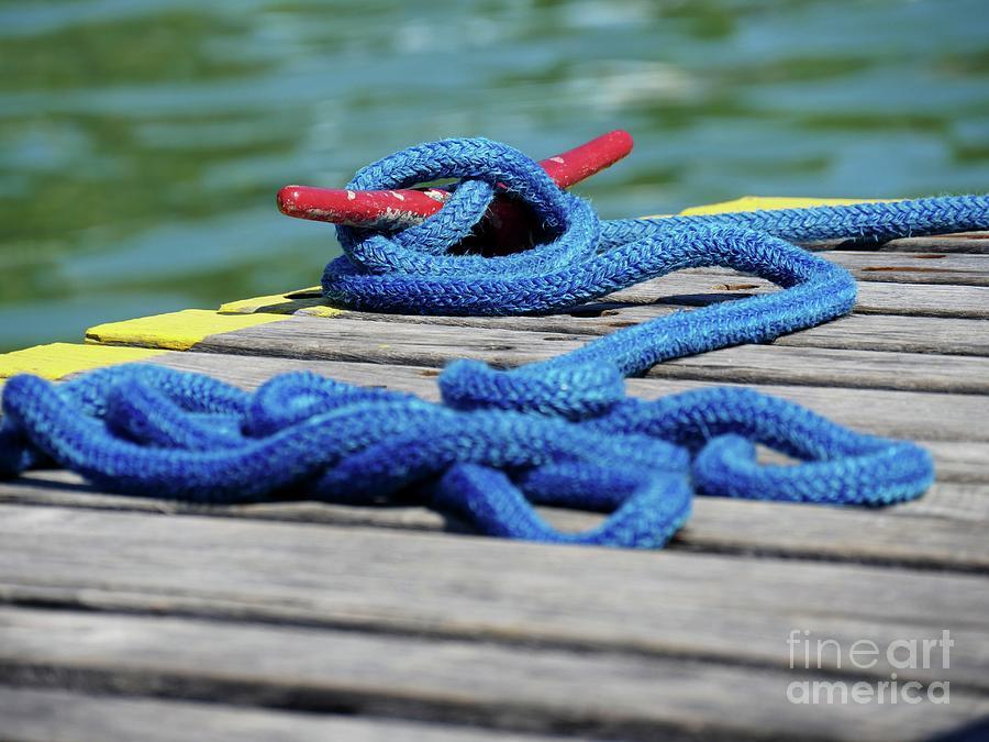 Nautical Ropes Photograph by On da Raks