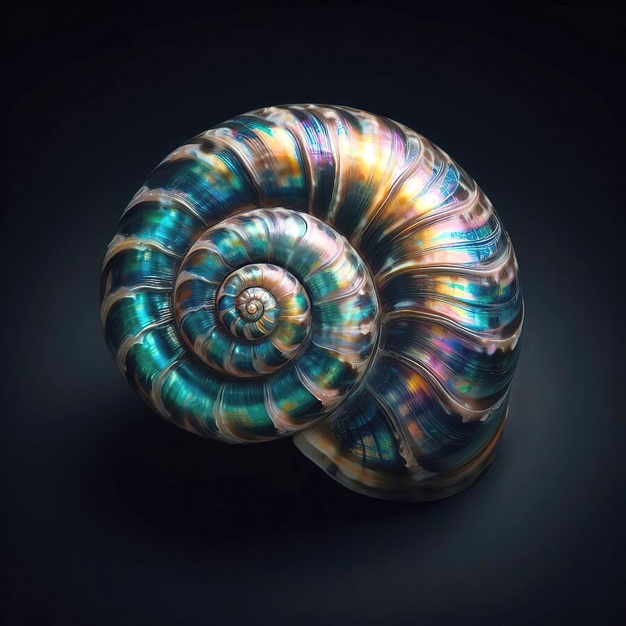 Nautilus #1 Digital Art By Colin Hardman - Fine Art America