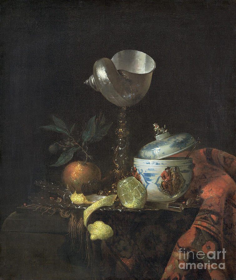 Nautilus Cup, 1665-70 Photograph by Kalf