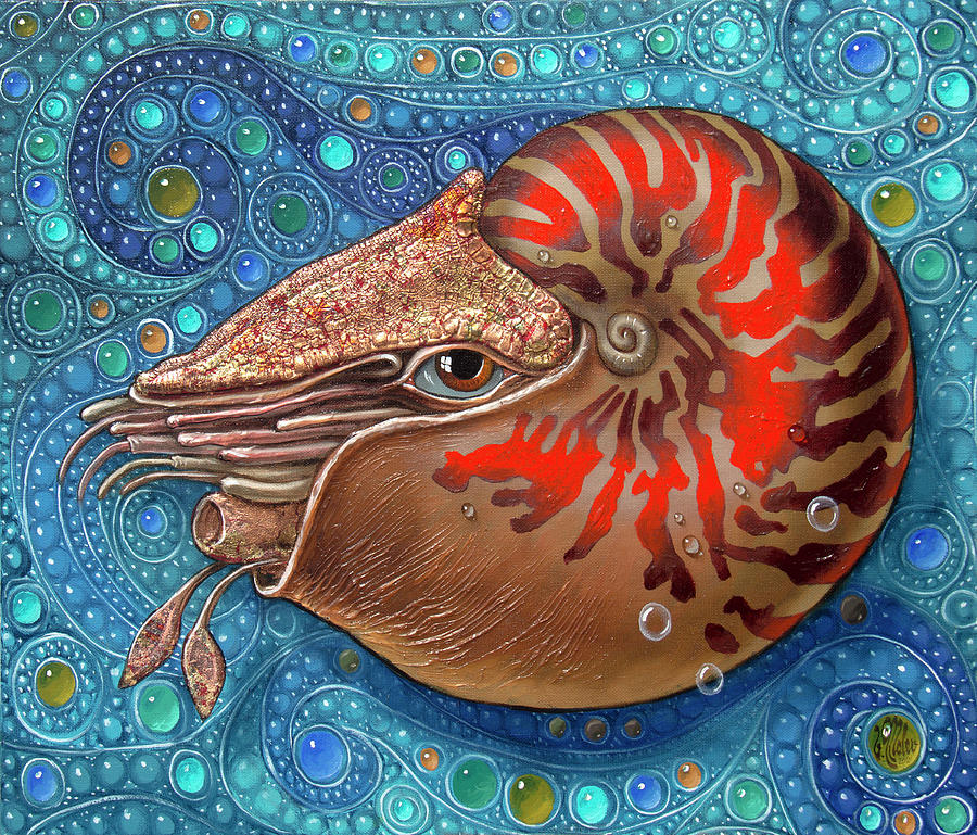 Nautilus Painting by Victor Molev